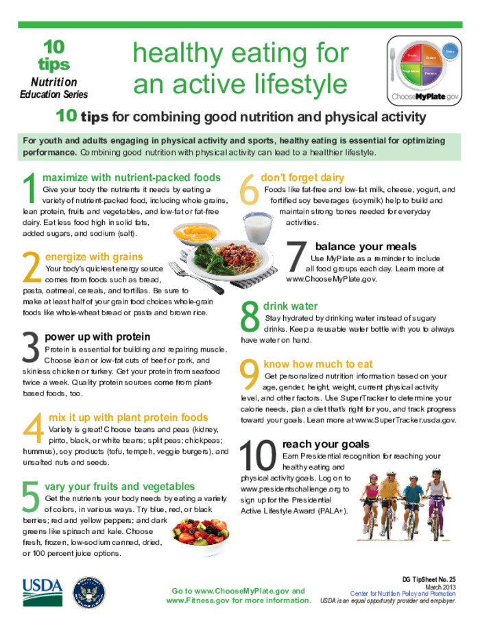 Get Active And Be A Healthy Weight Follow The Proper Healthy Eating Tips